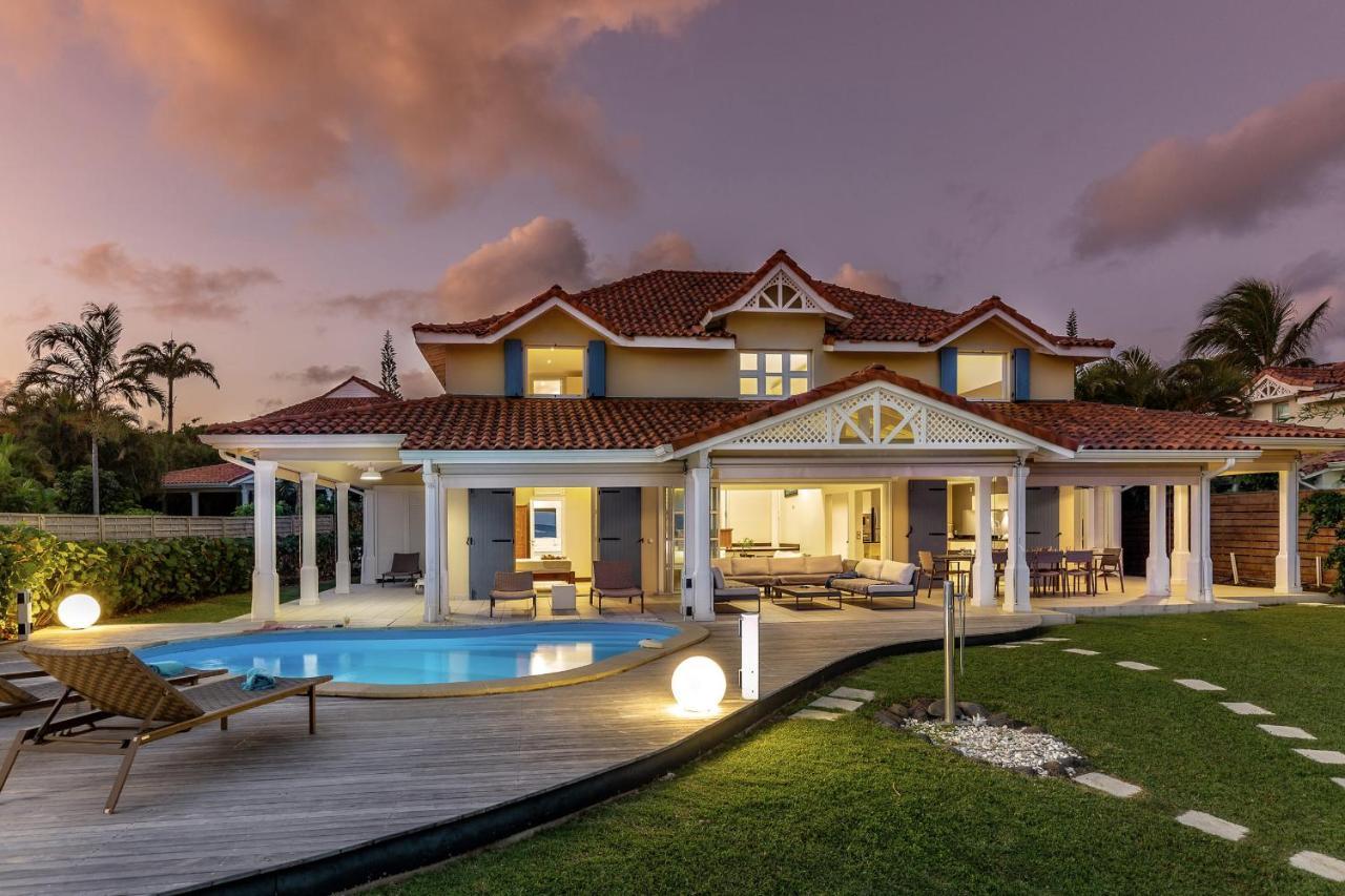 סן-פרנסואה Villa Marine 5 Etoiles Sur La Plage Du Lagon A Deux Pas Du Golf מראה חיצוני תמונה